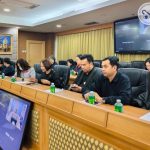 นายสุบิน แบขุนทดและนายพรชัยกลับวิหก ร่วมประชุมกับทาง สปสช